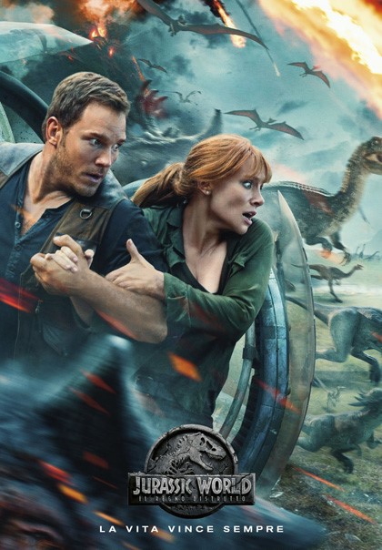 JURASSIC WORLD il regno distrutto  - Bobbio agosto 8 mercoledì 12 domenica 19 domenica 23 giovedì