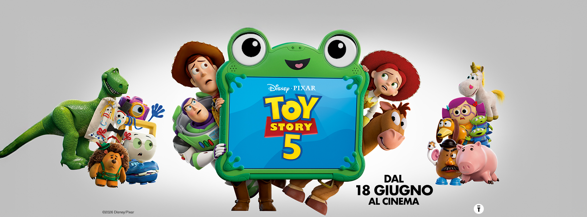 TOY STORY 5 lunedì 3, mercoledì 5: ore 21:00 domenica 9: ore 18:30 #ToyStory5