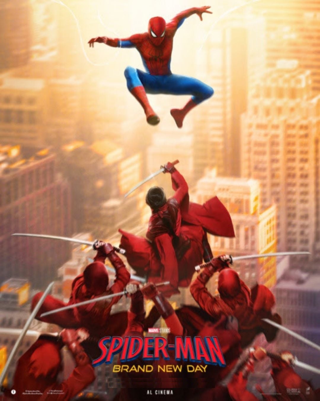 SPIDER-MAN: BRAND NEW DAY Prima Nazionale giovedì 30, venerdì 31, sabato 1, giovedì 6, venerdì 7, sabato 8, domenica 9: ore 21:00 domenica 2: ore 18:30 #SpiderManBrandNewDay