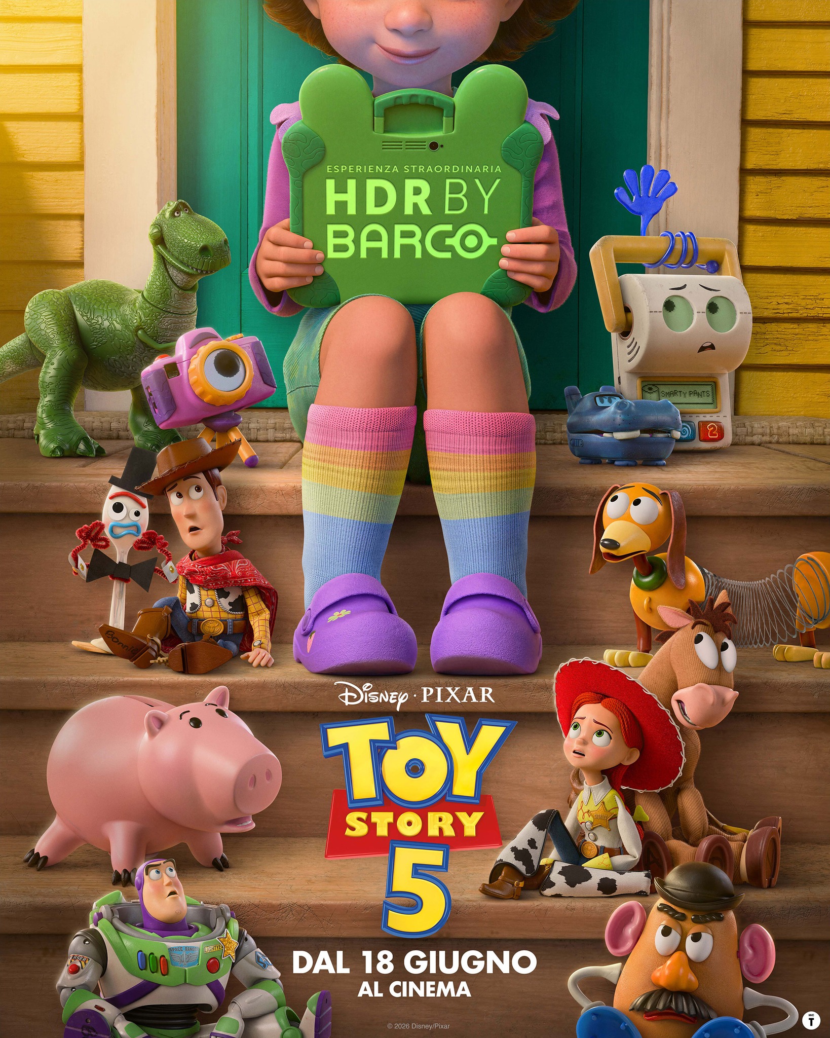 TOY STORY 5 lunedì 3, mercoledì 5: ore 21:00 domenica 9: ore 18:30 #ToyStory5