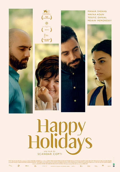HAPPY HOLIDAYS  lunedì 11, martedì 12, mercoledì 13, giovedì 14: ore 21:00 #happyholidays #happyholidayilfilm