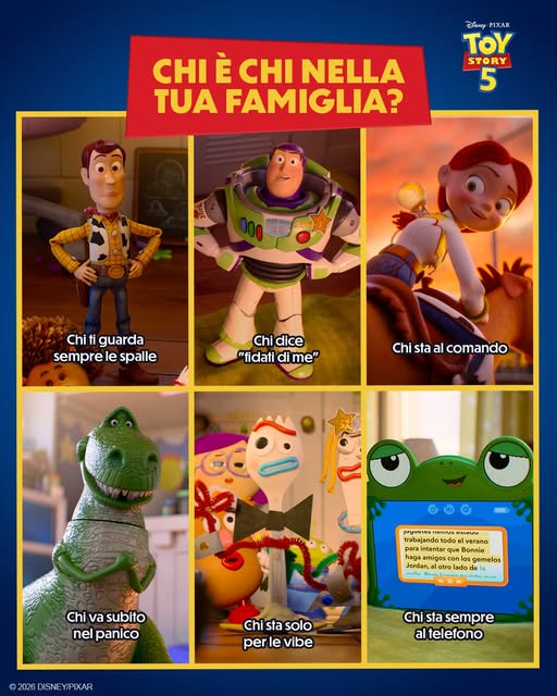 TOY STORY 5 lunedì 3, mercoledì 5: ore 21:00 domenica 9: ore 18:30 #ToyStory5