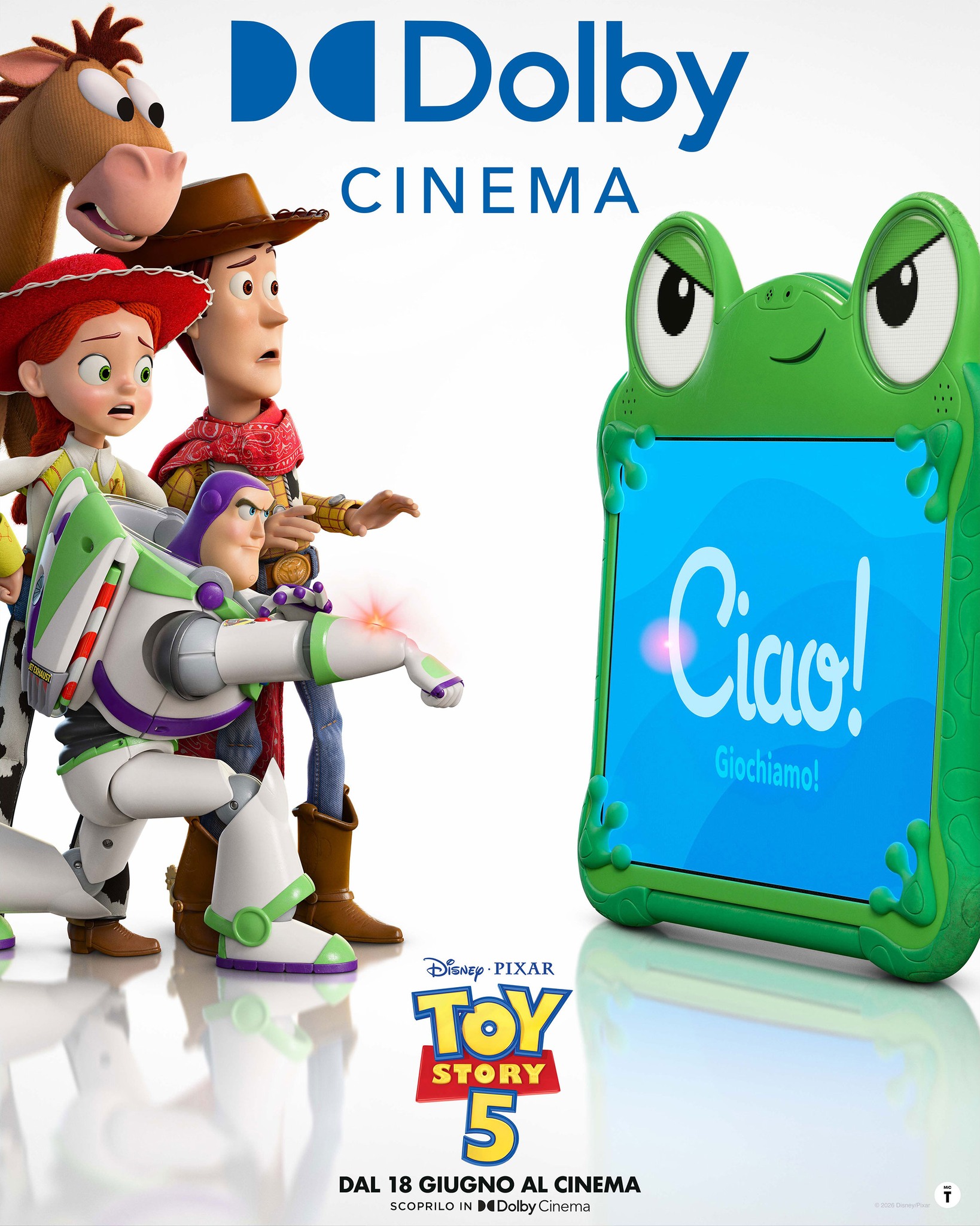 TOY STORY 5 lunedì 3, mercoledì 5: ore 21:00 domenica 9: ore 18:30 #ToyStory5