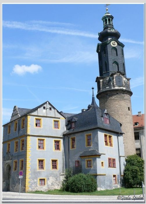 Residenzschloss, Schlossturm und Bastille