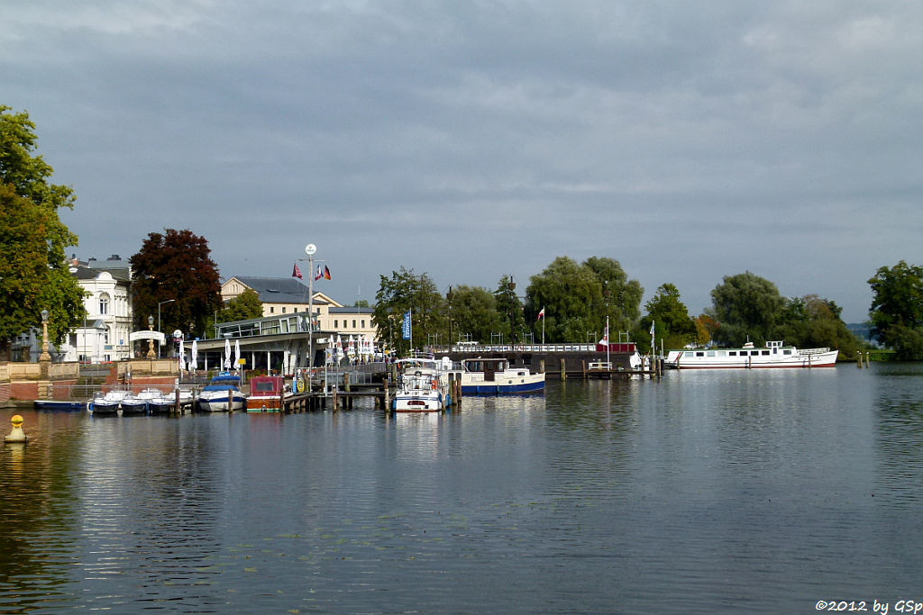 Anlegestelle der Weißen Flotte