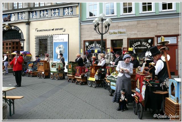 Anlässlich des Krämerbrunnenfestes gab es auch dies: