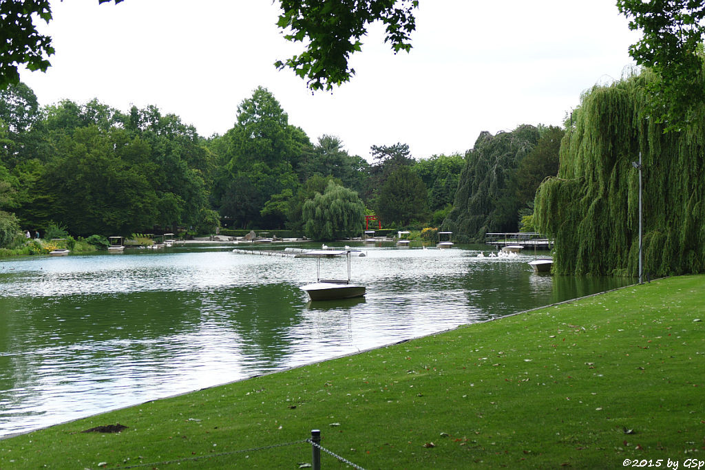 Stadtgartensee mit Gondoletta