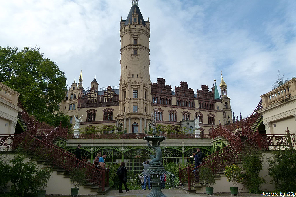 Schweriner Schloss, Burggarten (Orangerie)