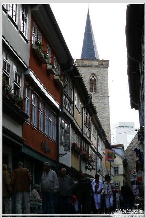 Krämerbrücke und Ägidienkirche