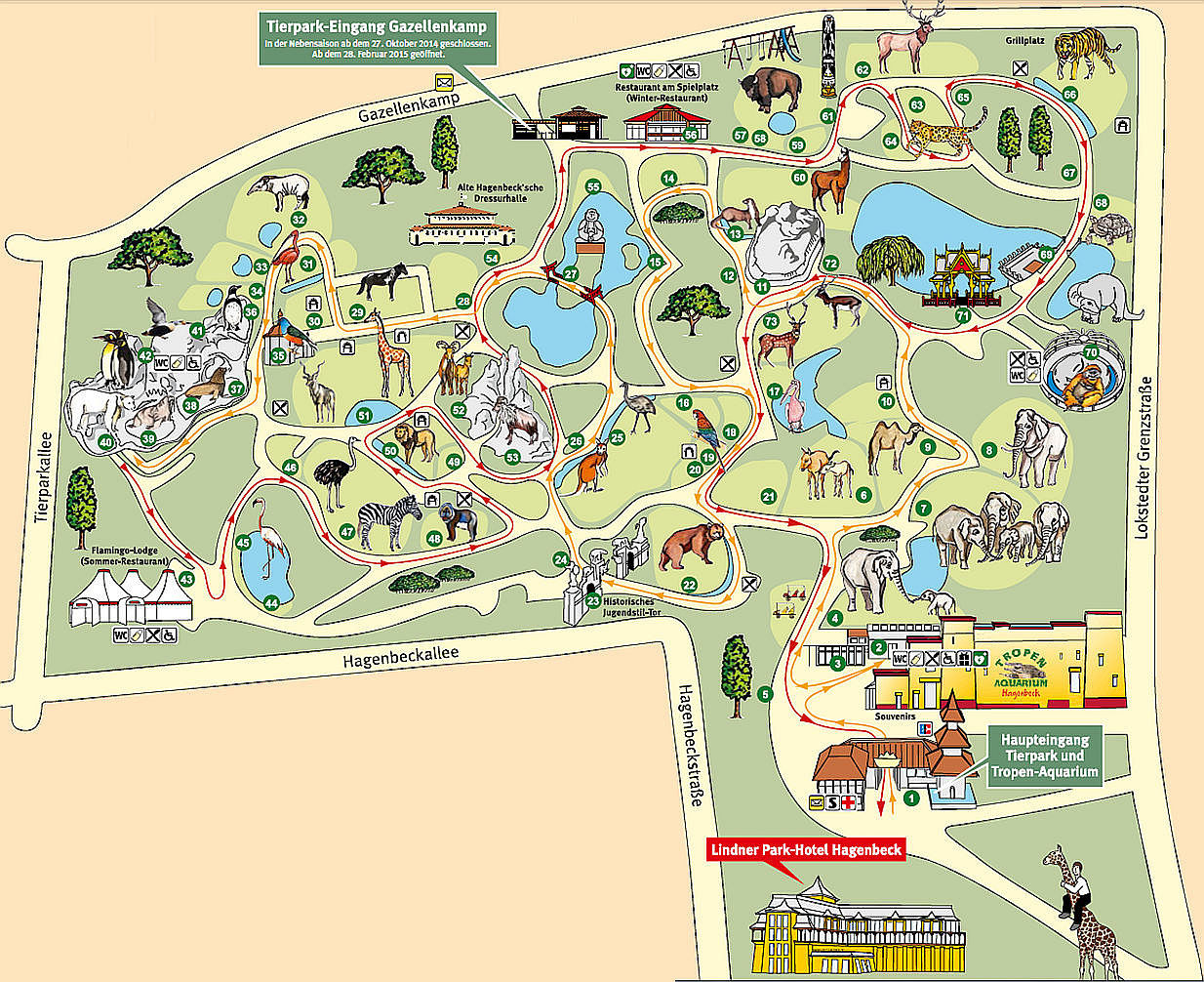 Rundgang - Orchifant - Botanische und Zoologische Gärten