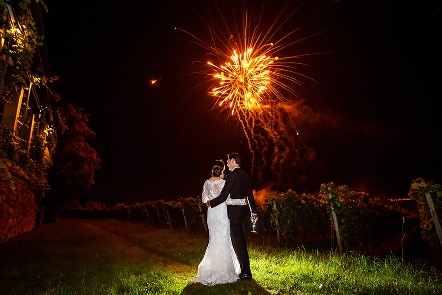 Feuerwerk Hochzeit Burg Schwarzenstein