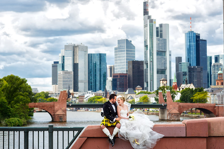 Kreative Hochzeitsfotos Frankfurt
