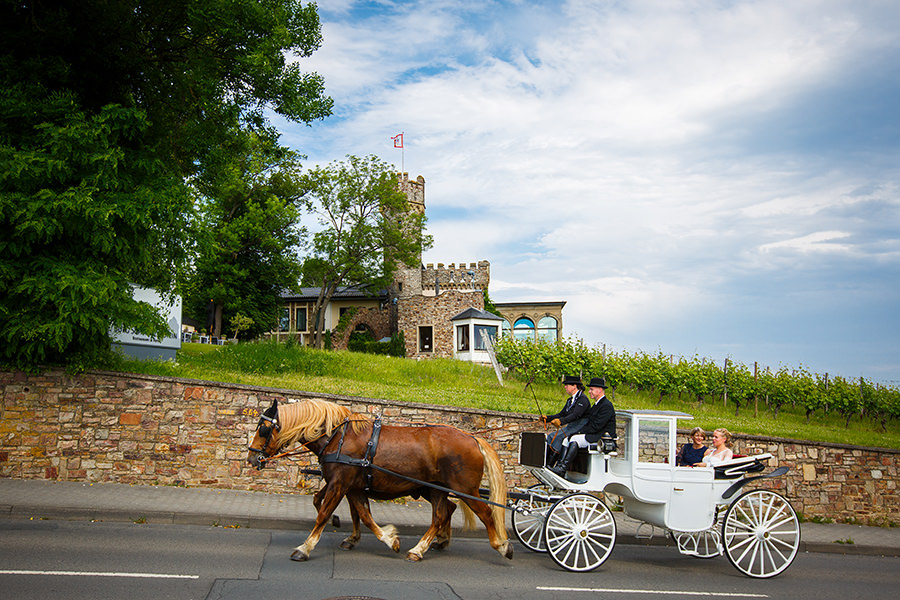 Hochzeitskutsche Rheingau