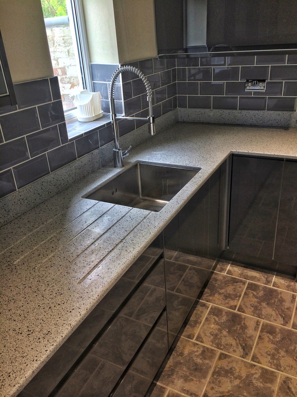 Solid surface worktops in Swansea