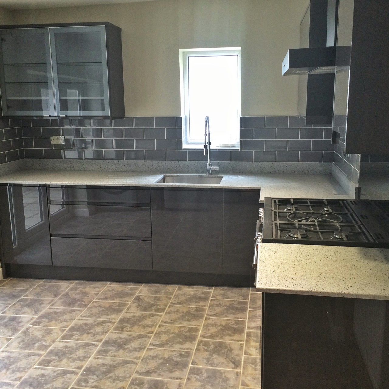Fitted kitchen in Swansea