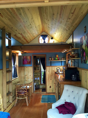 kangablue tiny house interior caravan tiny house hotel