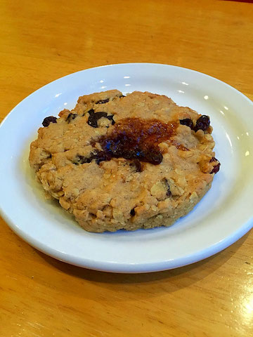 vegan oatmeal cookie deshima cafe