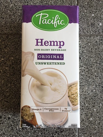 Hemp milk