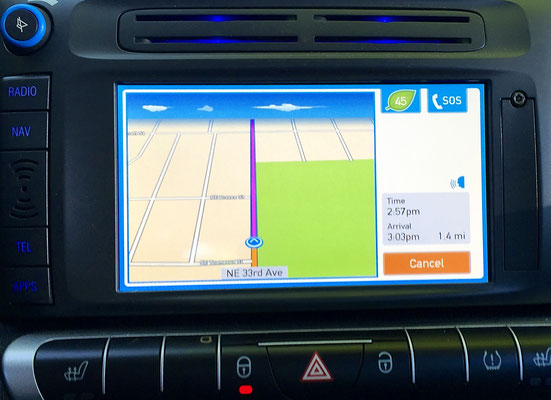 car2go smart car navigation