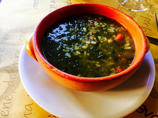 vegan lentil soup gavi italy 