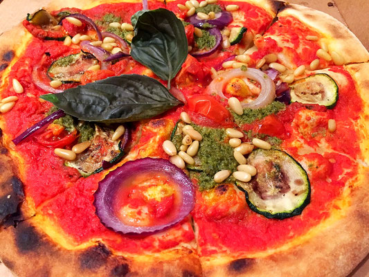 vegan pesto pizza purezza