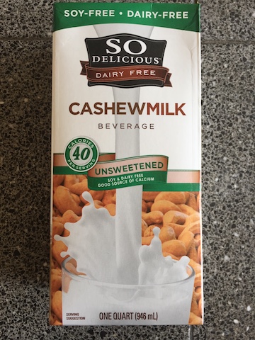 Cashew milk