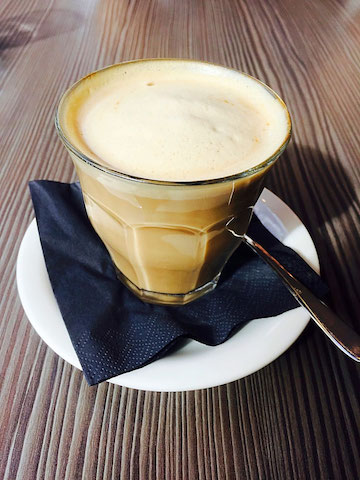 vegan soy latte