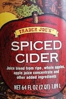 trader joe's spiced cider