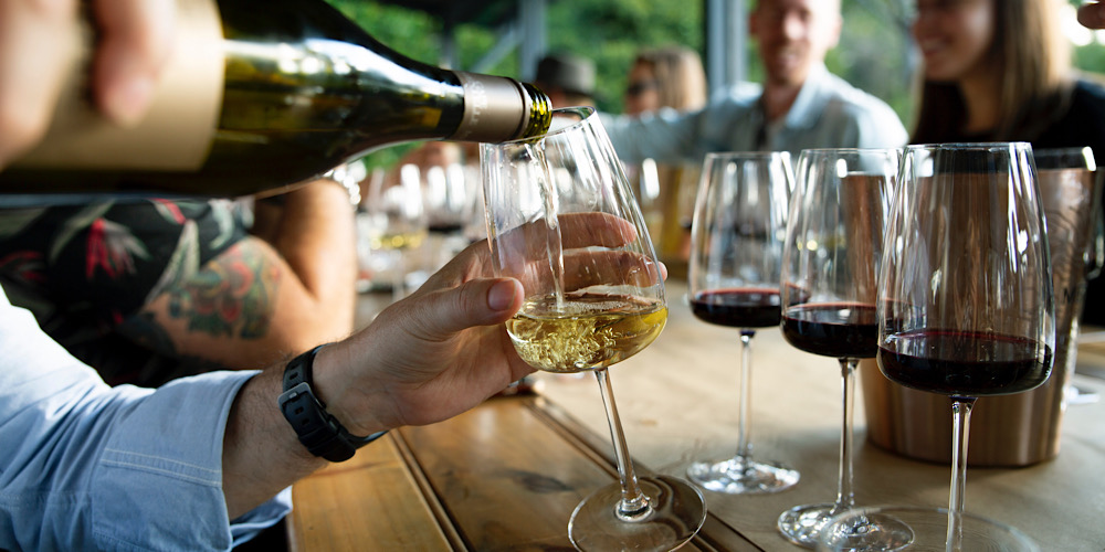 Wine tasting