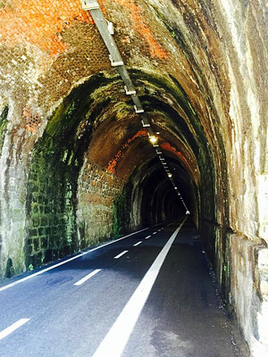 Cinque Terre cycling tunnels levanto italy