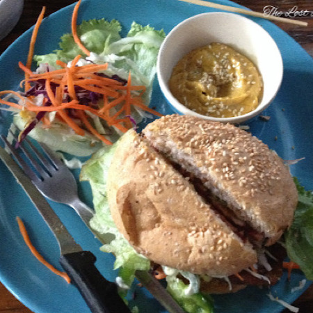 vegan burger the lost lemurian