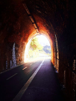 Cinque Terre tunnel levanto italy