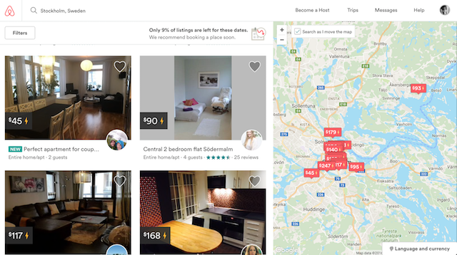 apartments on airbnb