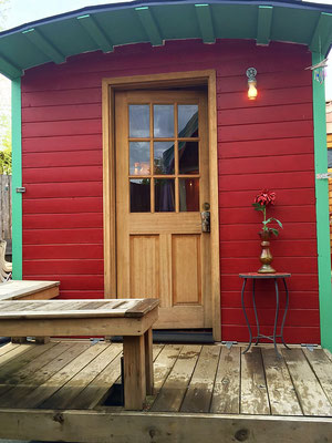 caboose tiny house front door caravan tiny house hotel 