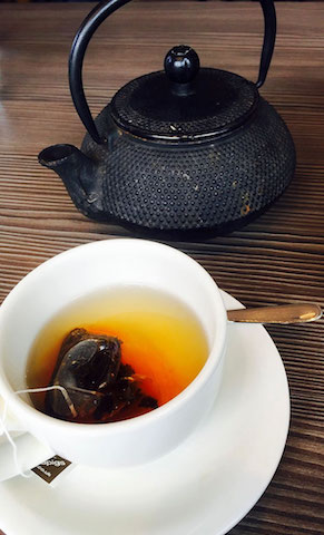 tea service food for friends