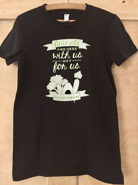 animals are friends not food vegan love apparel