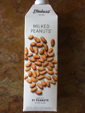 Peanut milk
