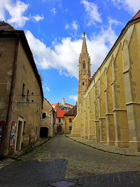 street view old town bratislava slovakia