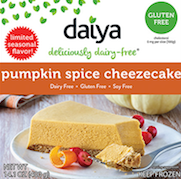 daiya pumpkin spice cheezecake