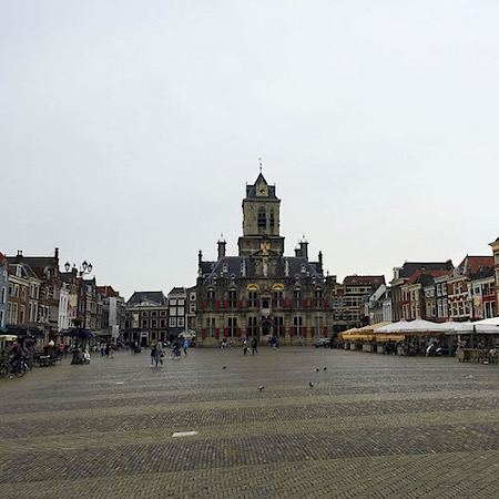 Market Square Delft Holland