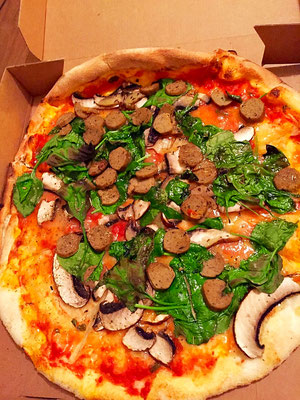 vegan pizza Pizza Me Brighton