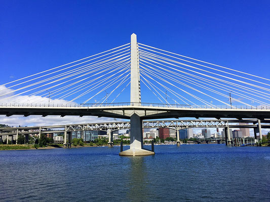 Tillakum Crossing Bridge in Portland Oregon