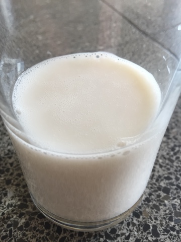 Glass of Cashew milk
