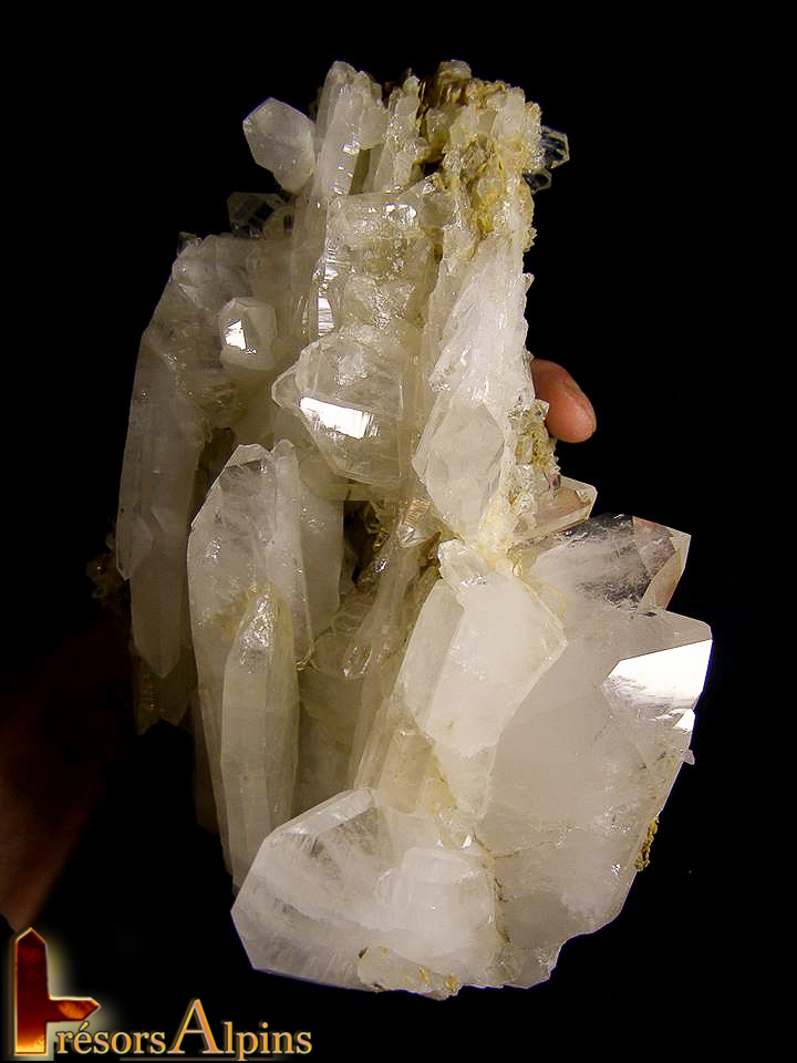 Grand quartz à âme 