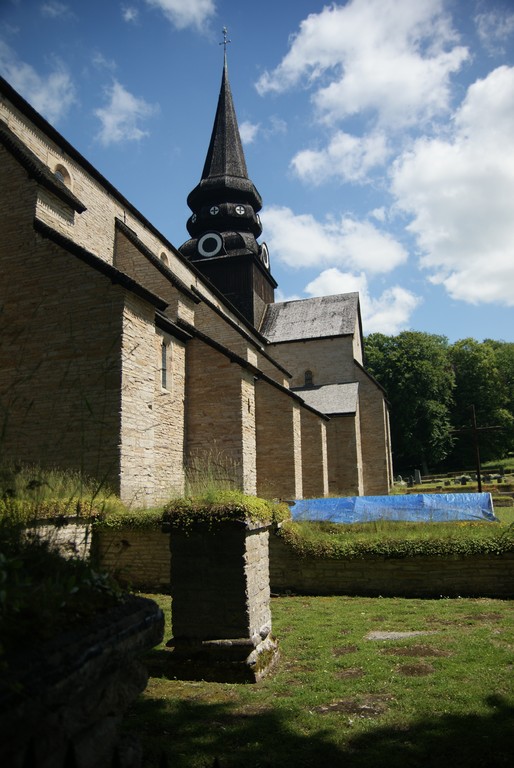 die Klosterkirche mit Überbleibseln aus dem 13. Jahrhundert
