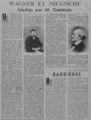 Nietzsche falsifié par les nazis