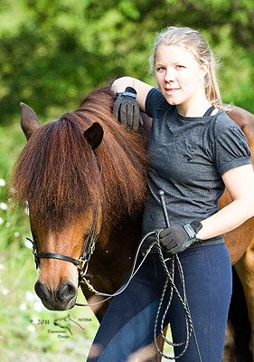 Riding near Bergen, Norway