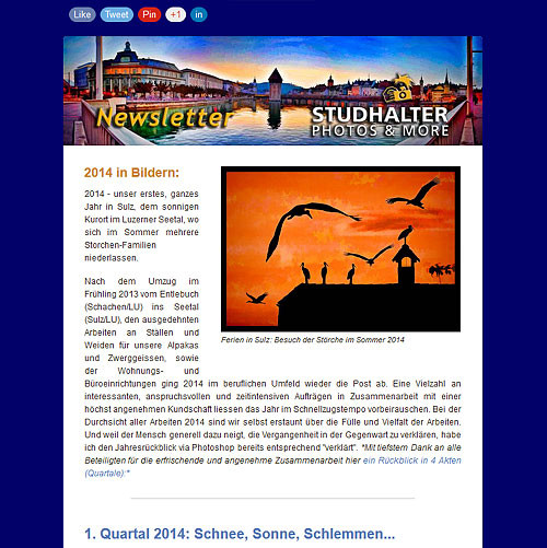 KLICK FÜR DEN NEWSLETTER JANUAR 2015