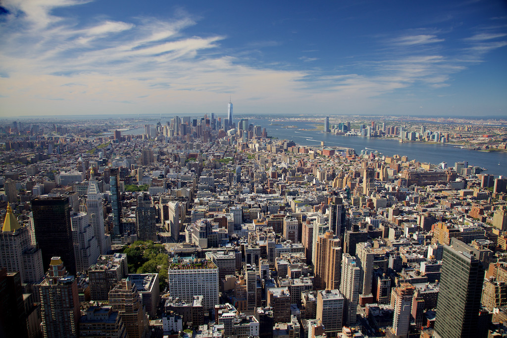 View from the Empire State Building, NY