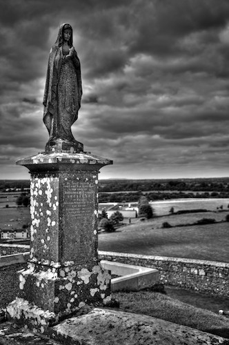 Praying, Rock of Cashel, County Tipperary, Ireland. (2012)